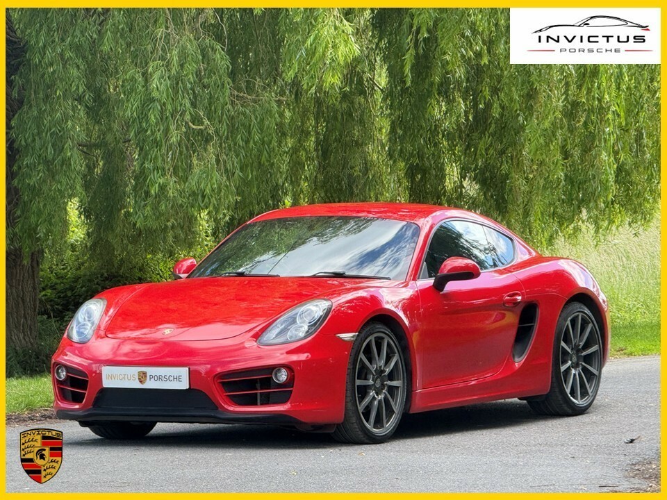 Porsche Cayman 2.7 981 Red