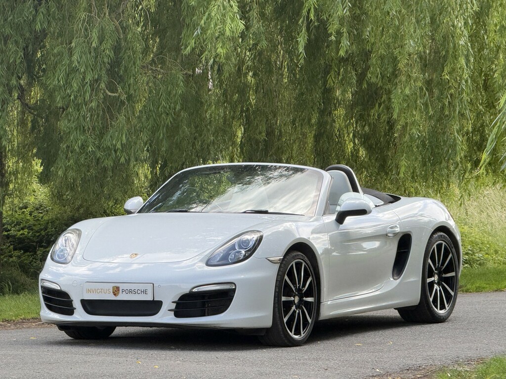 Porsche Boxster 2.7 981 Convertible Silver #13