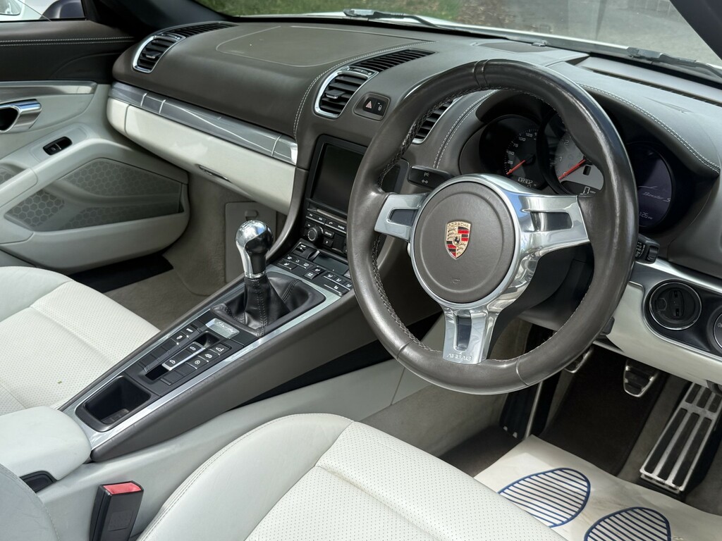 Porsche Boxster 2.7 981 Convertible Silver #7