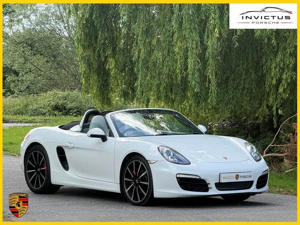 Porsche Boxster 3.4 981 S White