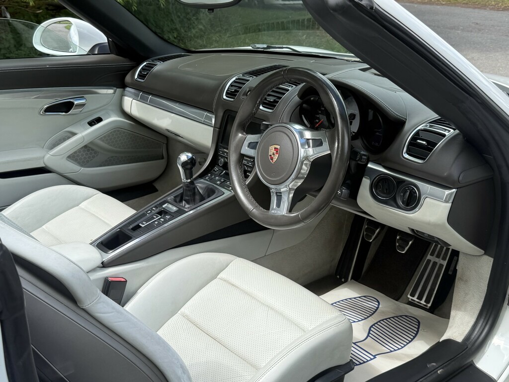Porsche Boxster 2.7 981 Convertible Silver #27