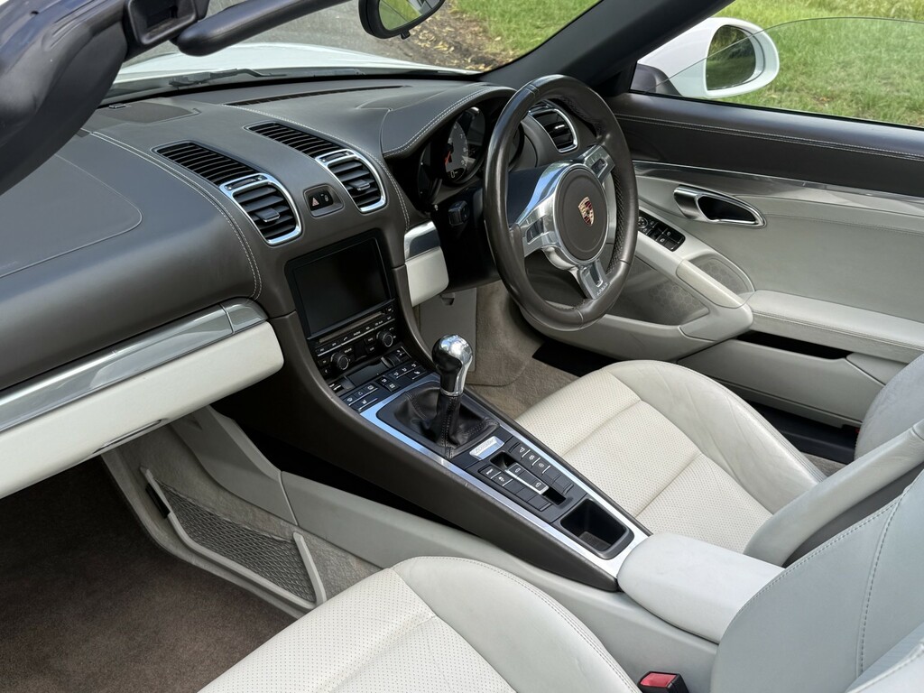 Porsche Boxster 3.4 981 S White #6