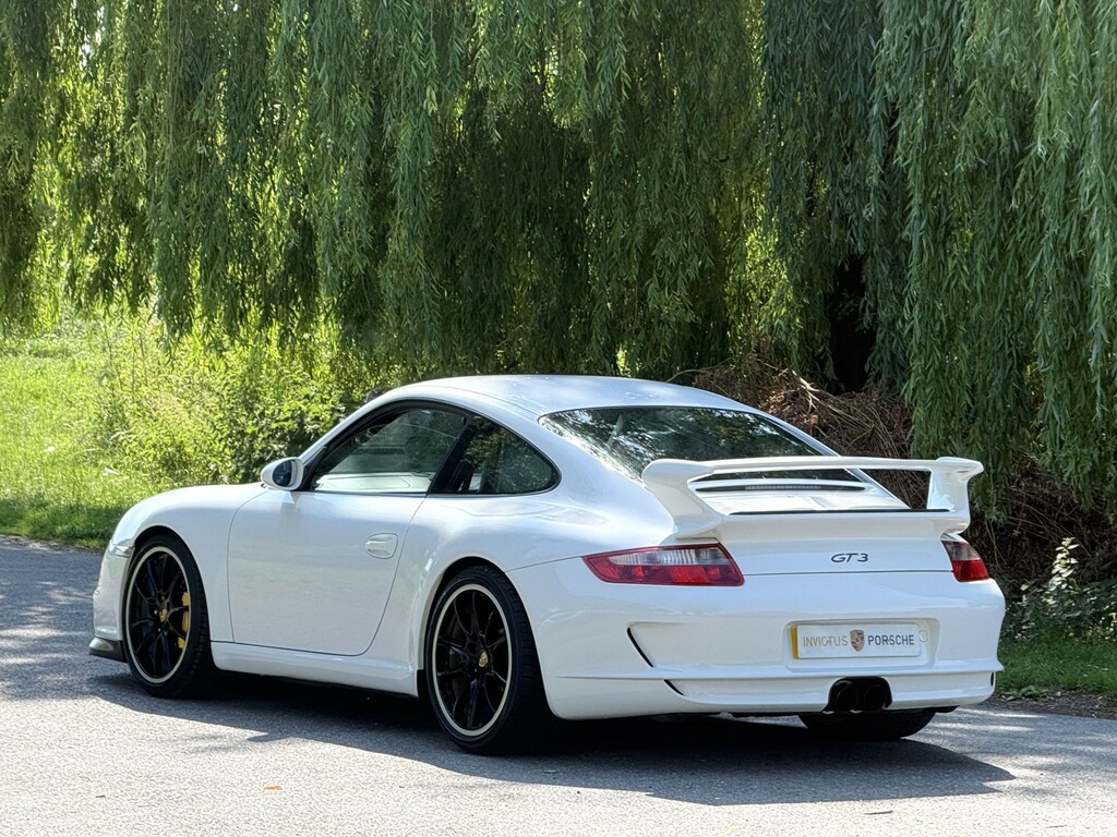 Porsche 911 3.6 997 Gt3 White #2