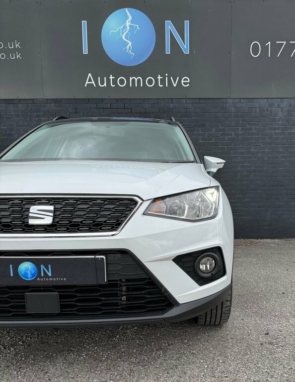 Seat Arona 1.0 Se Tech Nav Carplay Wireless Charger Park Sen White #3