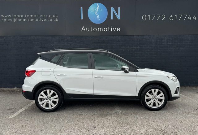 Seat Arona 1.0 Se Tech Nav Carplay Wireless Charger Park Sen White #2