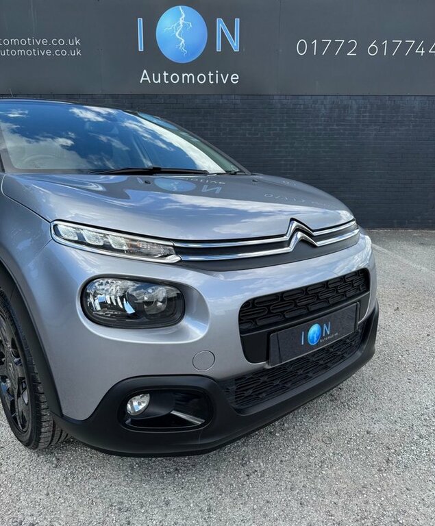 Citroen C3 Hatchback 1.6 Bluehdi Flair Euro 6 Ss 2018 White #10