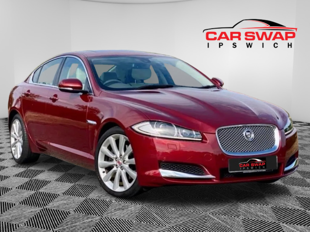 Jaguar XF 3.0D V6 Portfolio Saloon Ss 24 Red