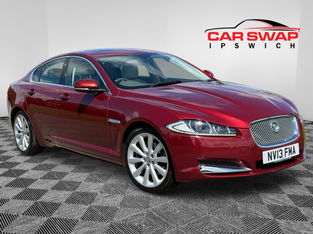 Jaguar XF 3.0D V6 Portfolio Saloon Ss 24 Red #4