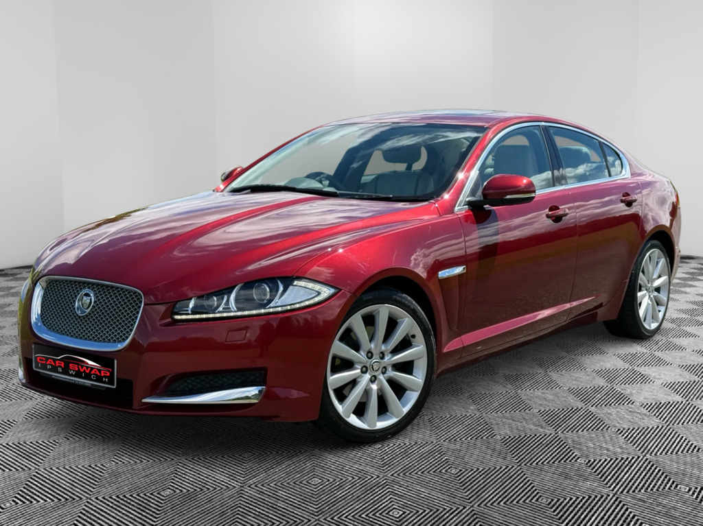 Jaguar XF 3.0D V6 Portfolio Saloon Ss 24 Red #6