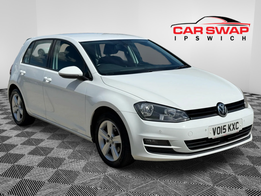Volkswagen Golf 1.6 Tdi Bluemotion Tech Match Hatchback Cambelt VO15KXC White #4