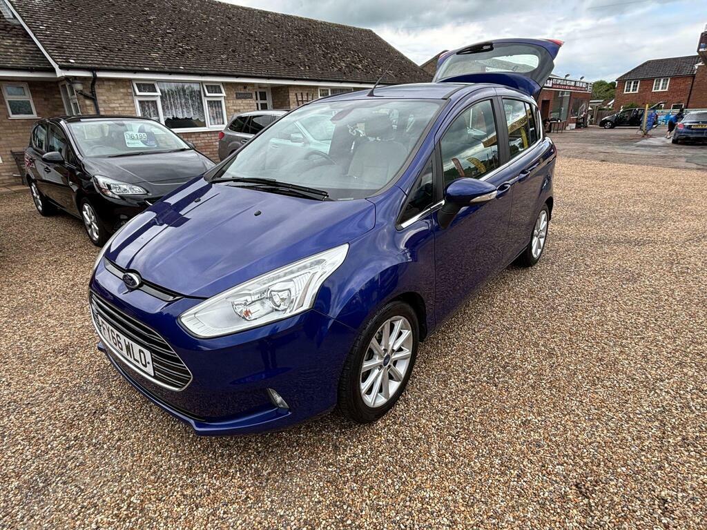 Ford B-Max 1.6 Titanium Powershift Euro 5 Blue #4