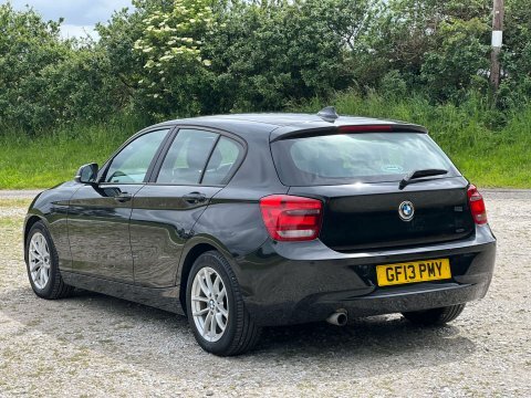 BMW 1 Series 1.6 116D Efficientdynamics GF13PMY Black #6