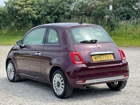 Fiat 500 1.2 500 Lounge Red #6