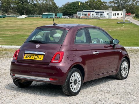 Fiat 500 1.2 500 Lounge Red #4