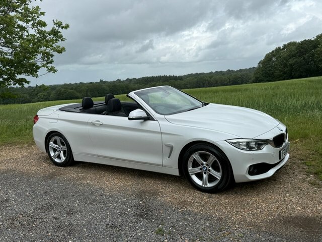 BMW 4 Series 2014 2.0 428I Se Convertible Eur White #2
