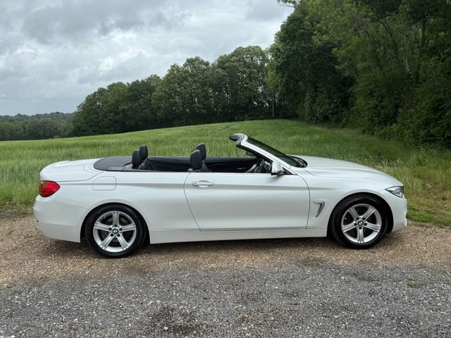 BMW 4 Series 2014 2.0 428I Se Convertible Eur White #5