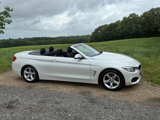 BMW 4 Series 2014 2.0 428I Se Convertible Eur White #3
