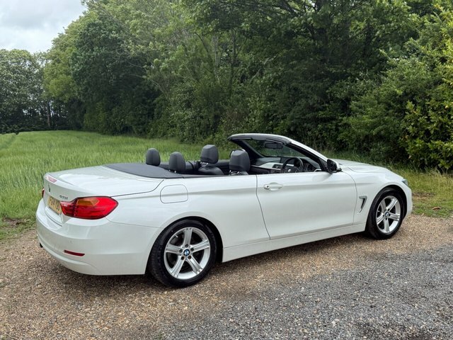 BMW 4 Series 2014 2.0 428I Se Convertible Eur White #6