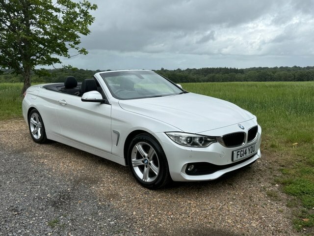 BMW 4 Series 2014 2.0 428I Se Convertible Eur White