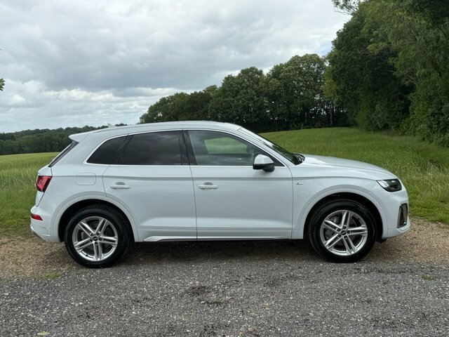 Audi Q5 2021 2.0 Tdi 40 S Line Suv S Tronic Qua White #5