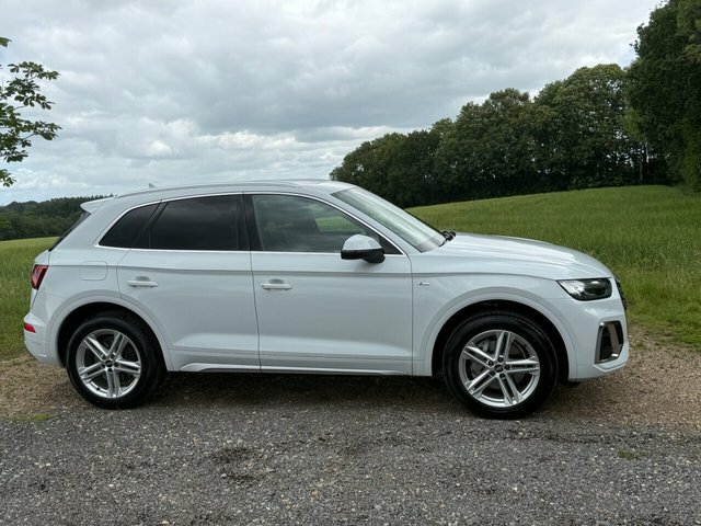 Audi Q5 2021 2.0 Tdi 40 S Line Suv S Tronic Qua White #4