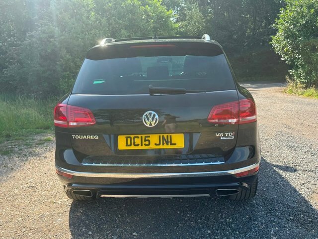 Volkswagen Touareg 2015 3.0 Tdi V6 Bluemotion Tech R-line Suv Die Black #6