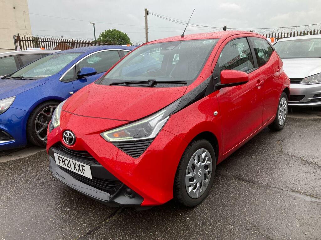 Toyota Aygo Hatchback 1.0 Vvt-i X-play X-shift Euro 6 Saf FN21XXF Red #3
