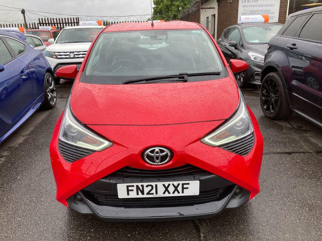 Toyota Aygo Hatchback 1.0 Vvt-i X-play X-shift Euro 6 Saf FN21XXF Red #2