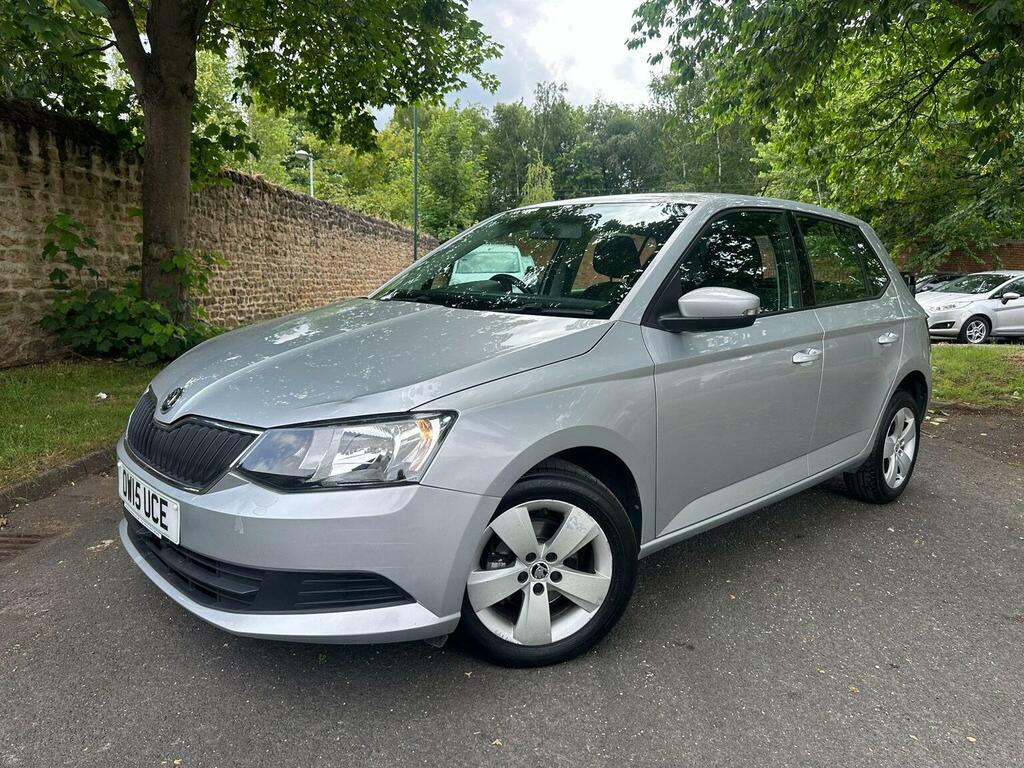 Skoda Fabia Hatchback 1.0 Se Euro 6 Ss 201515 Silver #3