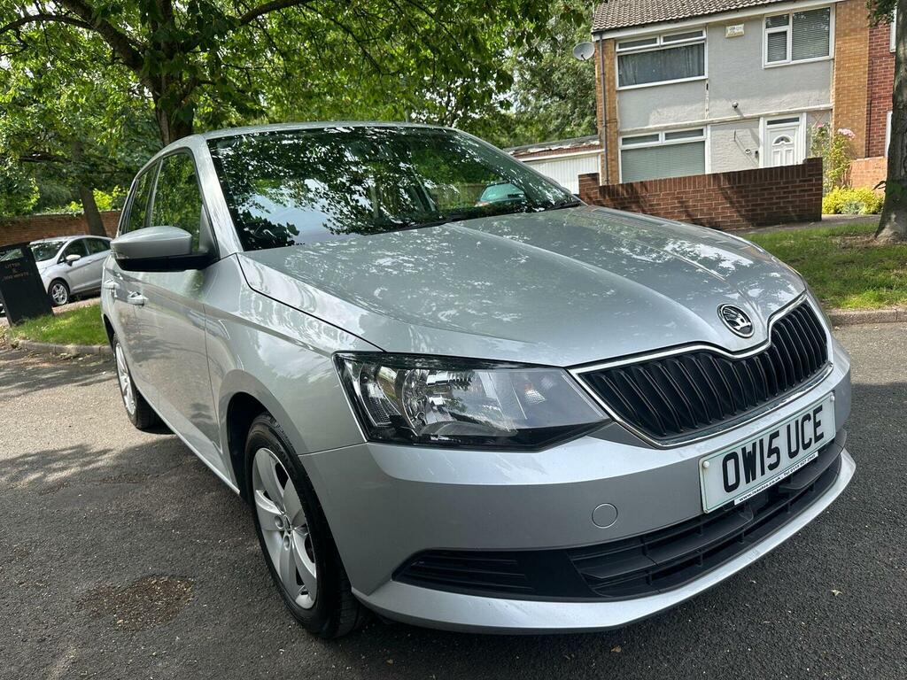 Skoda Fabia Hatchback 1.0 Se Euro 6 Ss 201515 Silver #5