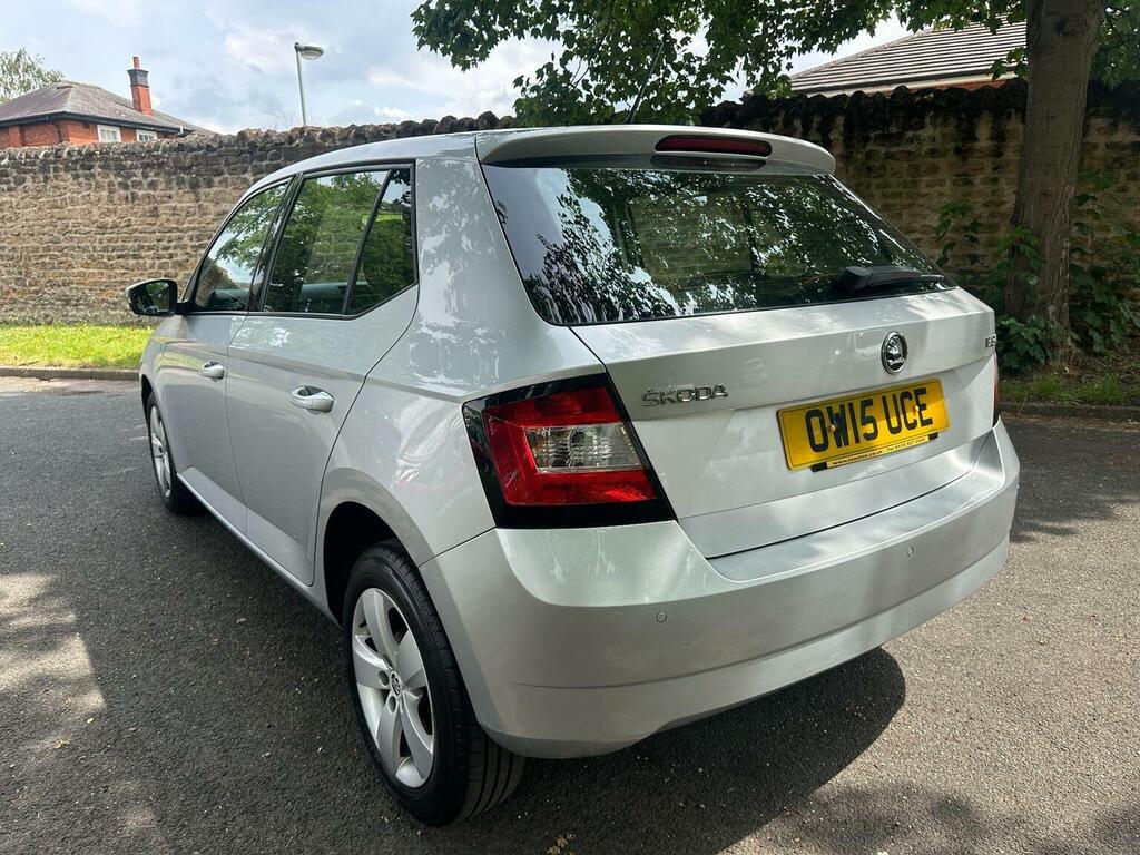 Skoda Fabia Hatchback 1.0 Se Euro 6 Ss 201515 Silver #6