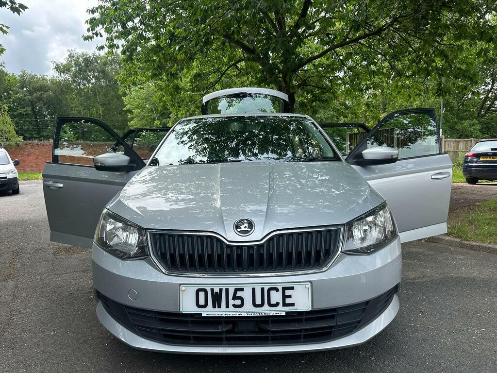 Skoda Fabia Hatchback 1.0 Se Euro 6 Ss 201515 Silver #4