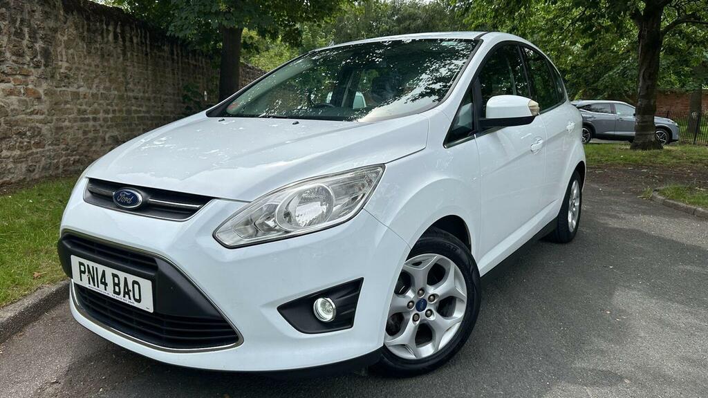 Ford C-Max Mpv 1.0T Ecoboost Zetec Euro 5 Ss 201463 White #9
