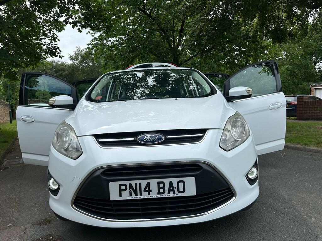 Ford C-Max Mpv 1.0T Ecoboost Zetec Euro 5 Ss 201463 White #7