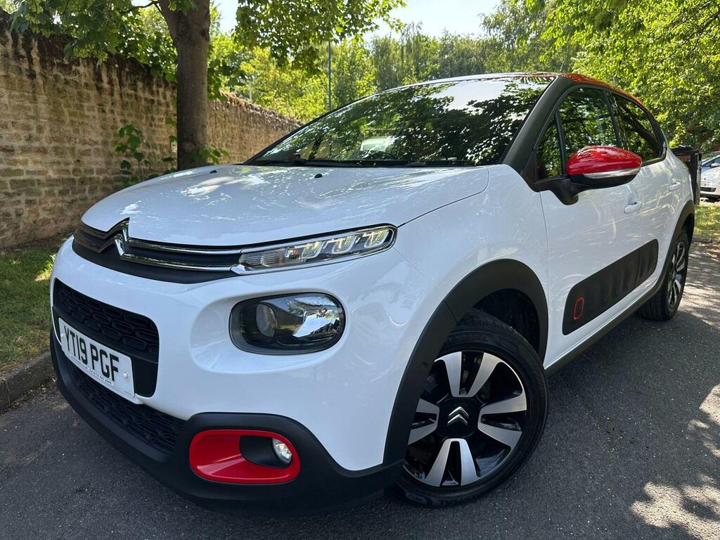 Citroen C3 Hatchback 1.2 Puretech Flair Euro 6 Ss 201 White #3