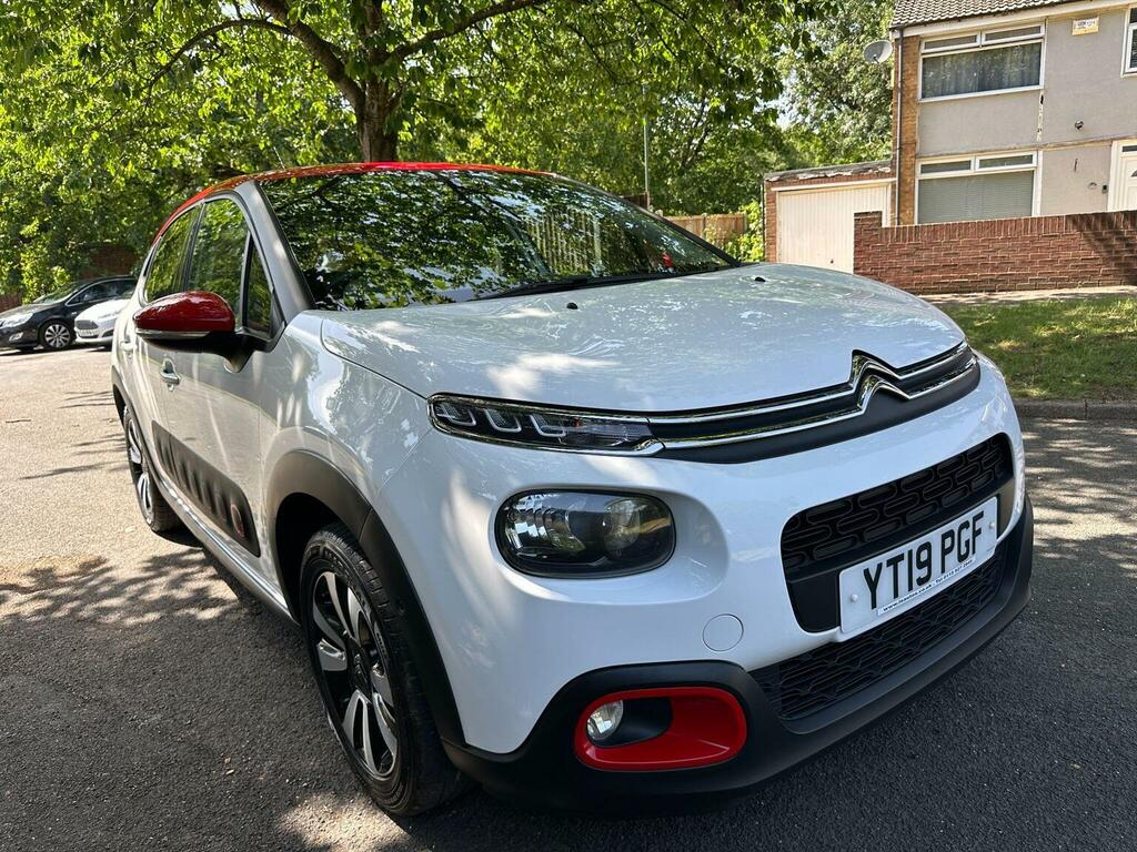 Citroen C3 Hatchback 1.2 Puretech Flair Euro 6 Ss 201 White #6