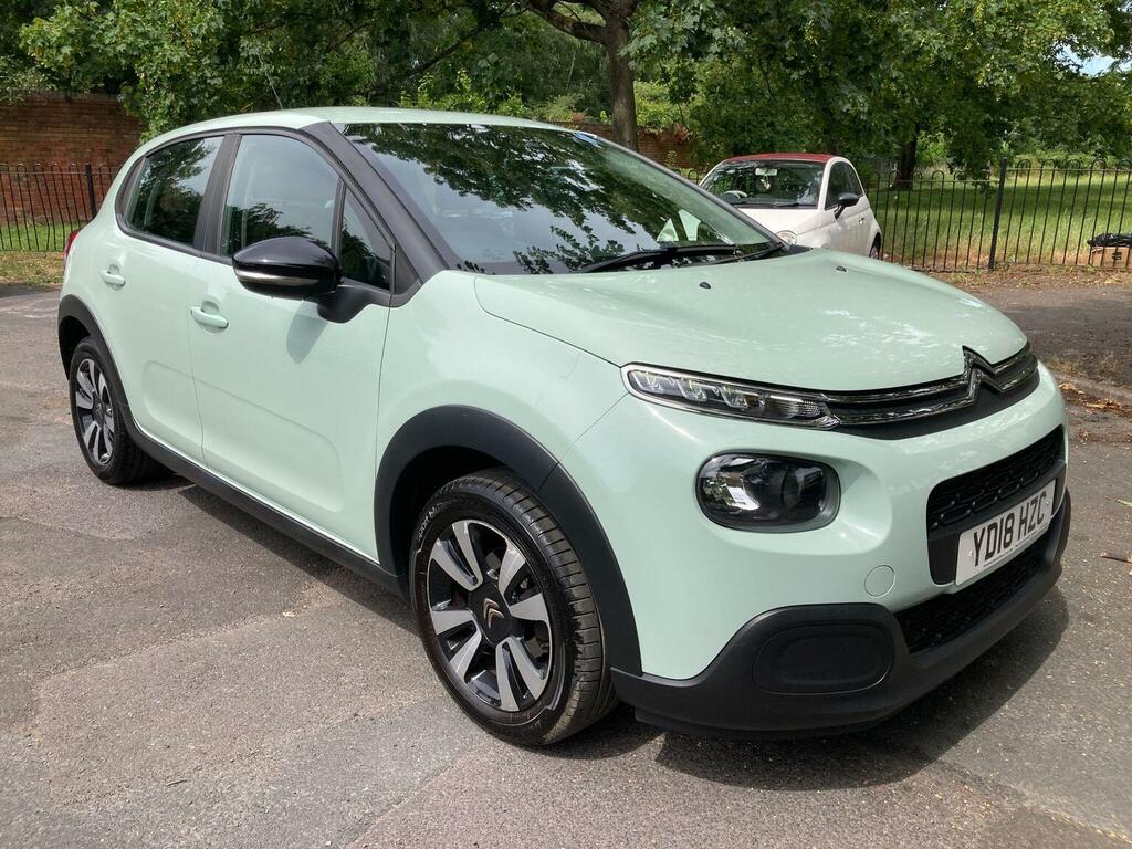 Citroen C3 1.2 Puretech Feel Euro 6 Green