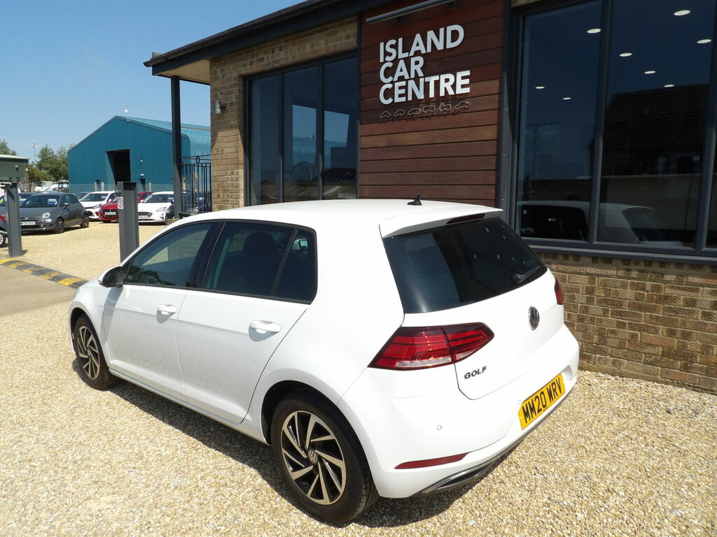 Volkswagen Golf Hatchback 1.5 Tsi Evo 150 Match Edition Dsg Au MM20WRV White #4