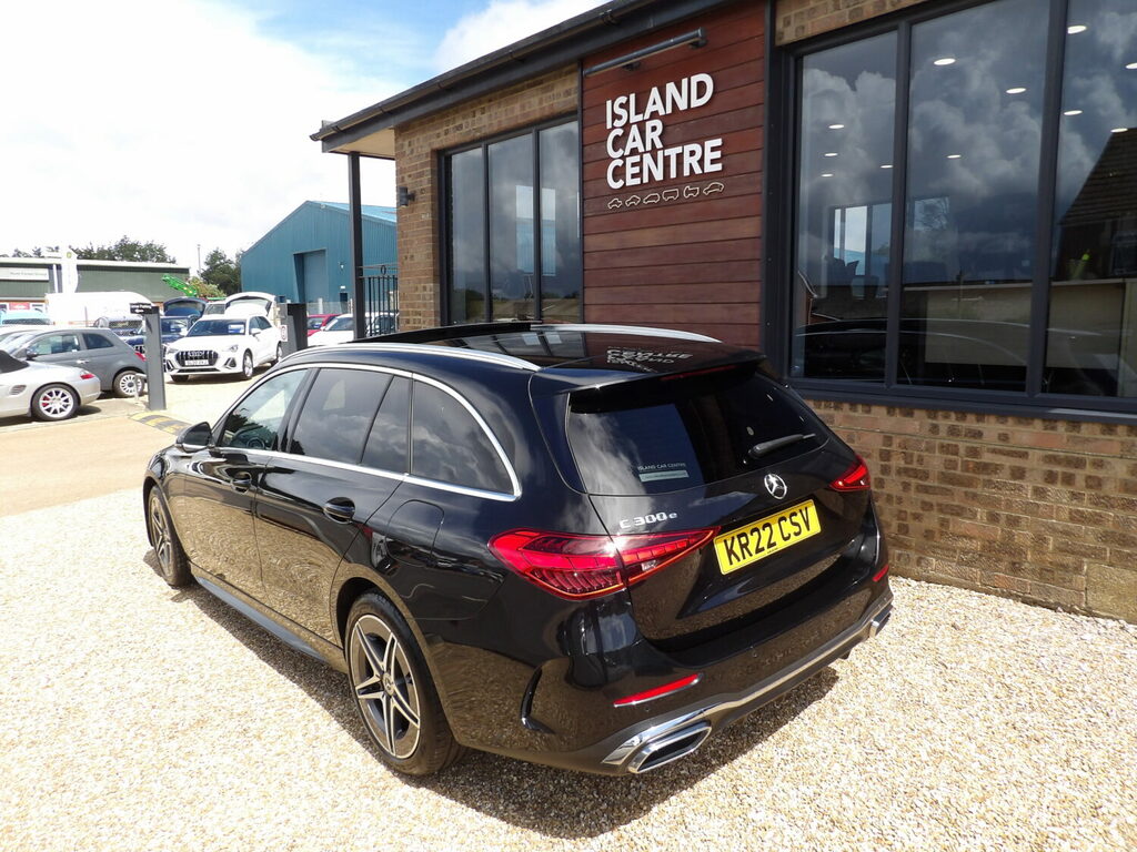 Mercedes-Benz C Class Estate C300e Amg Line 9G-tronic Black #3