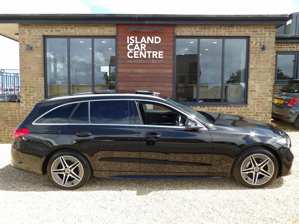Mercedes-Benz C Class Estate C300e Amg Line 9G-tronic Black #2