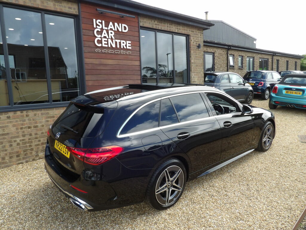 Mercedes-Benz C Class Estate C300e Amg Line 9G-tronic Black #4