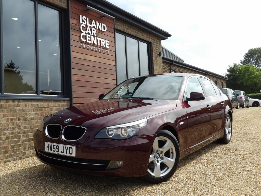 BMW 5 Series Saloon 520D Se Business Edition Step Au Red