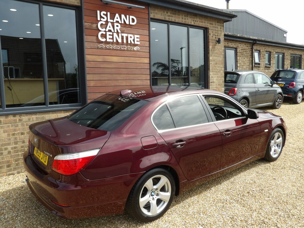 BMW 5 Series Saloon 520D Se Business Edition Step Au Red #4