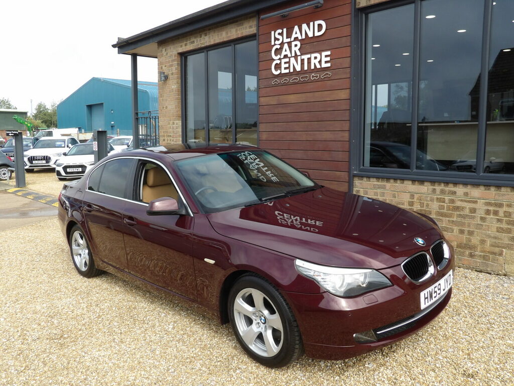 BMW 5 Series Saloon 520D Se Business Edition Step Au Red #3