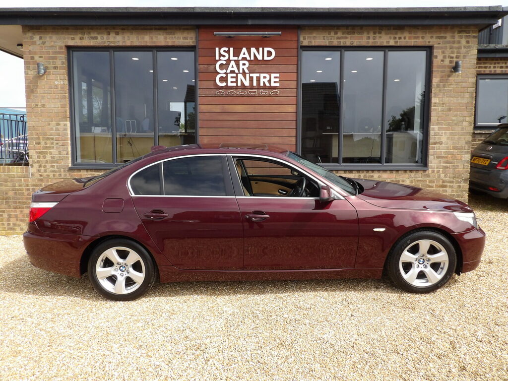 BMW 5 Series Saloon 520D Se Business Edition Step Au Red #2