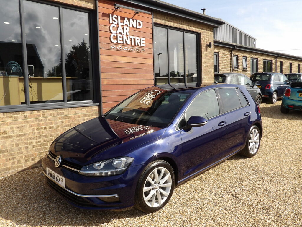 Volkswagen Golf Hatchback 1.5 Tsi Evo 150 Gt Dsg HW18KXP Blue #4