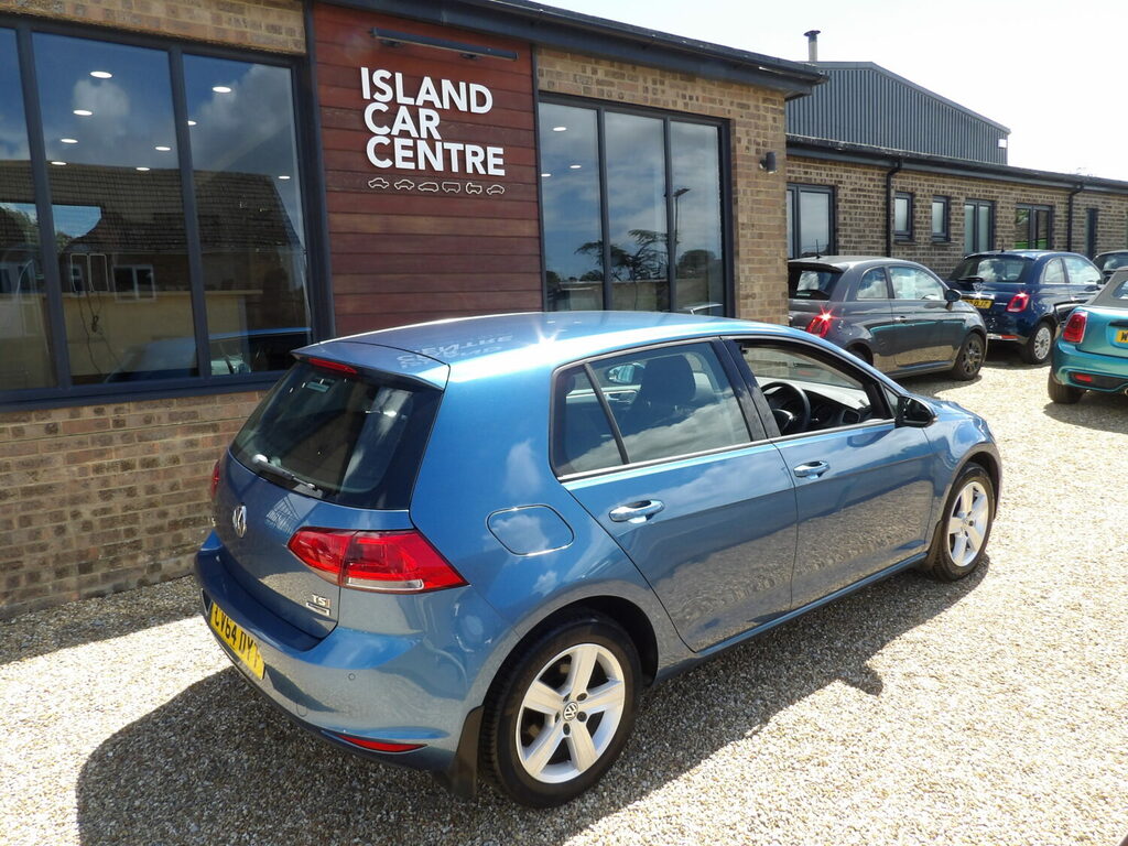 Volkswagen Golf Hatchback 1.4 Tsi Match Dsg. CV64DYT Blue #4