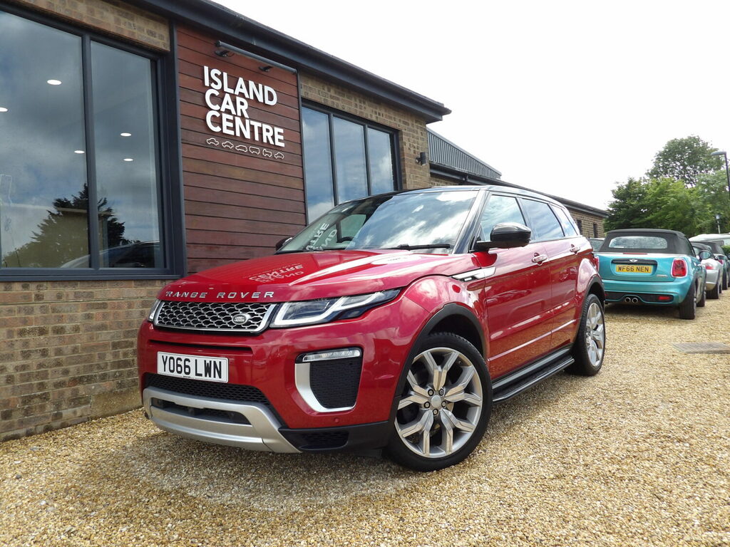 Land Rover Range Rover Evoque Hatchback 2.0 Td4 Red