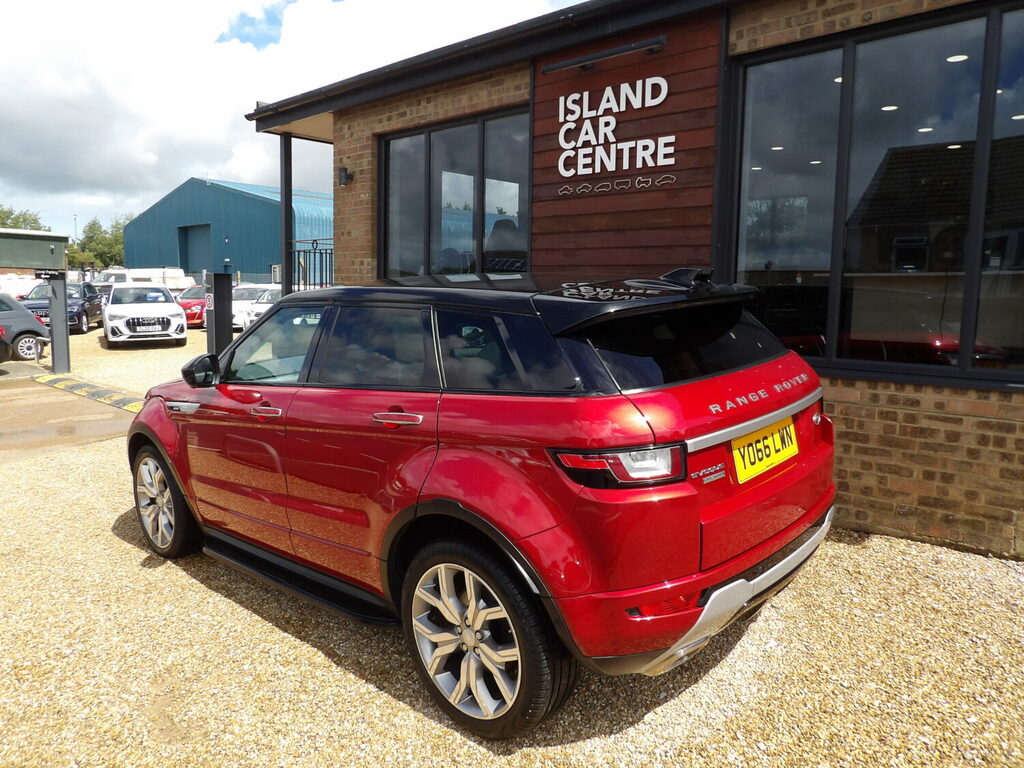 Land Rover Range Rover Evoque Hatchback 2.0 Td4 Red #4