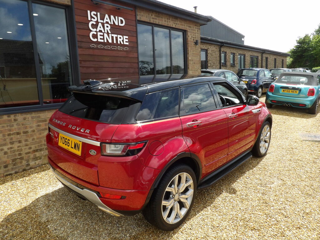 Land Rover Range Rover Evoque Hatchback 2.0 Td4 Red #5